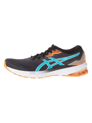 asics Buty "GT-1000 11" w kolorze antracytowo-błękitnym do biegania rozmiar: 41,5