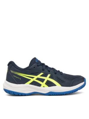 Asics Buty halowe Upcourt 6 Gs 1074A045 Granatowy