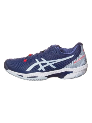 asics Buty "Solution Speed FF 2 Clay" w kolorze granatowo-błękitnym do tenisa rozmiar: 38