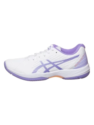 asics Buty "Solution Swift FF" w kolorze biało-fioletowym do tenisa rozmiar: 38