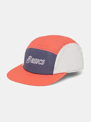 Asics czapka z daszkiem kolor pomarańczowy gładka 3013B004