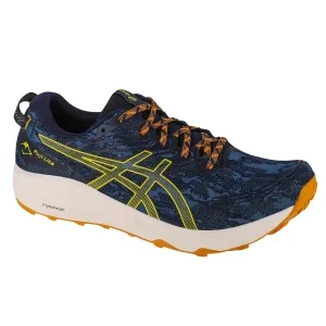 ASICS Fuji Lite 3 1011B467-401, Męskie, Granatowe, buty do biegania, tkanina, rozmiar: 42