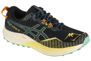 ASICS Fuji Lite 4 1011B698-002, Męskie, Czarne, buty do biegania, tkanina, rozmiar: 42,5