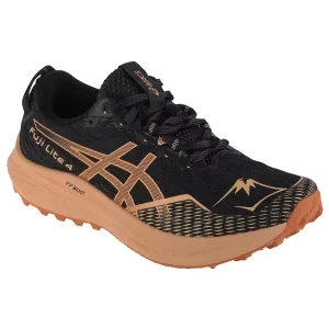 ASICS Fuji Lite 4 1012B514-001, Damskie, Czarne, buty do biegania, tkanina, rozmiar: 38