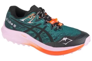 ASICS Fuji Lite 5 1012B690-300, Damskie, Zielone, buty do biegania, tkanina, rozmiar: 37