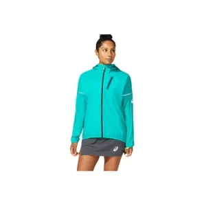 Asics FujiTrail Jacket 2012B930-800, Damskie, Zielone, kurtki, nylon, rozmiar: S