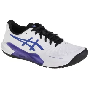 ASICS Gel-Challenger 14 Clay 1041A449-102, Męskie, Białe, buty do tenisa, syntetyk, rozmiar: 41,5