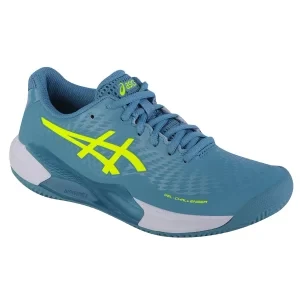 ASICS Gel-Challenger 14 Clay 1042A254-400, Damskie, Niebieskie, buty do tenisa, syntetyk, rozmiar: 37