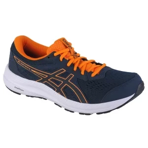 ASICS Gel-Contend 8 1011B492-407, Męskie, Granatowe, buty do biegania, tkanina, rozmiar: 46