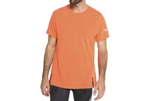 Asics Gel-Cool SS Tee 2031A510-800, Męskie, Pomarańczowe, t-shirty, poliester, rozmiar: S