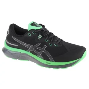 ASICS Gel-Cumulus 24 Lite-Show 1011B468-001, Męskie, Czarne, buty do biegania, tkanina, rozmiar: 41,5