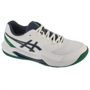 ASICS Gel-Dedicate 8 Clay 1041A448-105, Męskie, Białe, buty do tenisa, przewiewna siateczka, rozmiar: 41,5