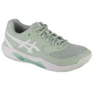 ASICS Gel-Dedicate 8 Clay 1042A255-300, Damskie, Zielone, buty do tenisa, przewiewna siateczka, rozmiar: 37