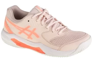 ASICS Gel-Dedicate 8 Clay 1042A255-700, Damskie, Różowe, buty do tenisa, przewiewna siateczka, rozmiar: 37