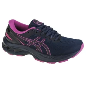 ASICS Gel-Kayano 27 Lite-Show 1012B003-400, Damskie, Granatowe, buty do biegania, tkanina, rozmiar: 36