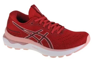 ASICS Gel-Nimbus 24 1012B201-601, Damskie, Czerwone, buty do biegania, tkanina, rozmiar: 37