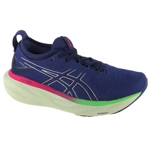 Zdjęcie produktu ASICS Gel-Nimbus 25 1012B356-400, Damskie, Granatowe, buty do biegania, tkanina, rozmiar: 38