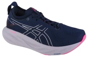 ASICS Gel-Nimbus 25 1012B356-404, Damskie, Granatowe, buty do biegania, tkanina, rozmiar: 37