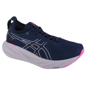 ASICS Gel-Nimbus 25 1012B356-404, Damskie, Granatowe, buty do biegania, tkanina, rozmiar: 37