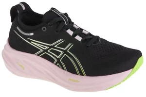 ASICS Gel-Nimbus 26 1012B601-004, Damskie, Czarne, buty do biegania, tkanina, rozmiar: 36