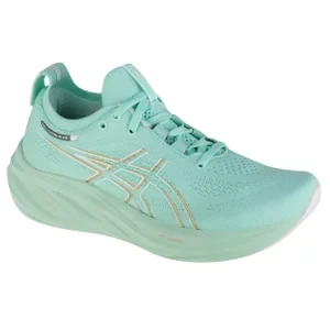 ASICS Gel-Nimbus 26 1012B601-300, Damskie, Miętowe, buty do biegania, tkanina, rozmiar: 36