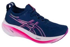 ASICS Gel-Nimbus 26 1012B601-403, Damskie, Granatowe, buty do biegania, tkanina, rozmiar: 38