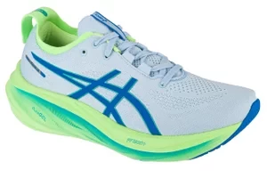 ASICS Gel-Nimbus 26 Lite-Show 1011B847-400, Męskie, Niebieskie, buty do biegania, tkanina, rozmiar: 41,5