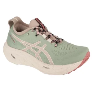 ASICS Gel-Nimbus 26 TR 1012B653-250, Damskie, Zielone, buty do biegania, tkanina, rozmiar: 37