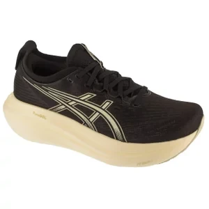 ASICS Gel-Nimbus 27 1011B958-002, Męskie, Czarne, buty do biegania, tkanina, rozmiar: 41,5