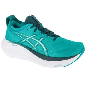 ASICS Gel-Nimbus 27 1011B958-400, Męskie, Niebieskie, buty do biegania, tkanina, rozmiar: 42