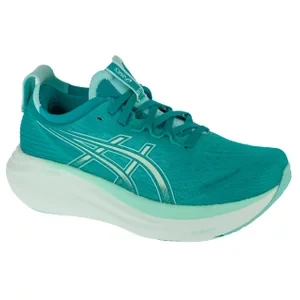 ASICS Gel-Nimbus 27 1012B753-400, Damskie, Niebieskie, buty do biegania, tkanina, rozmiar: 37,5