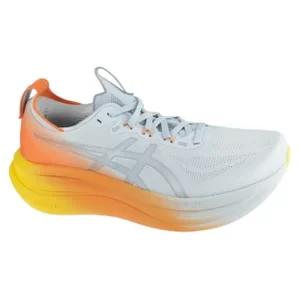 ASICS Gel-Nimbus 28 1011C221-400, Męskie, Szare, buty do biegania, syntetyk, rozmiar: 42