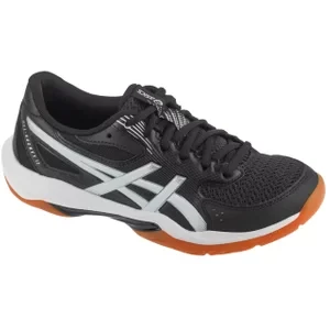 ASICS Gel-Rocket 12 1072A119-001, Damskie, Czarne, buty do siatkówki, przewiewna siateczka, rozmiar: 37,5