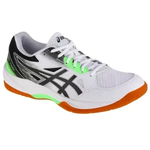 ASICS Gel-Task 3 1071A077-102, Męskie, Białe, buty do siatkówki, tkanina, rozmiar: 46