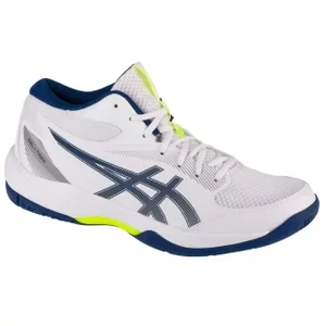 ASICS Gel-Task MT 4 1071A102-100, Męskie, Białe, buty do siatkówki, tkanina, rozmiar: 42