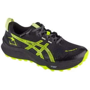 ASICS Gel-Trabuco 12 GTX 1011B801-003, Męskie, Czarne, buty do biegania, tkanina, rozmiar: 40,5