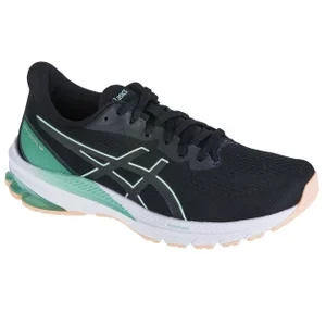 ASICS GT-1000 12 1012B450-006, Damskie, Czarne, buty do biegania, tkanina, rozmiar: 36