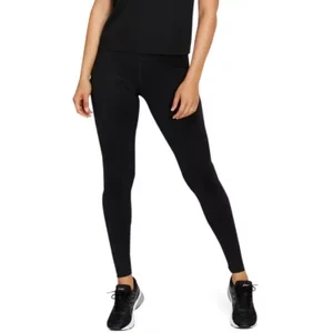 Asics Icon Tight 2012B046-001, Damskie, Czarne, leginsy, poliester, rozmiar: S