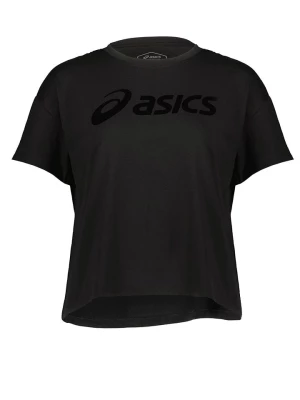 asics Koszulka "Big Logo Tee" w kolorze czarnym rozmiar: M