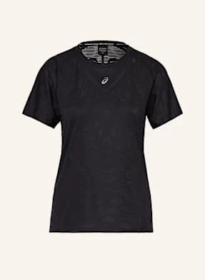 Asics Koszulka Do Biegania Metarun Ss Top schwarz