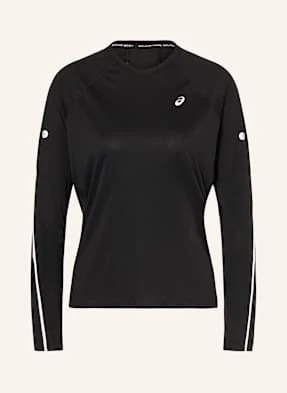 Asics Koszulka Do Biegania Road Lite-Show Ls schwarz
