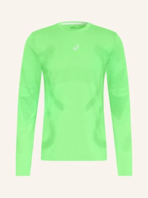Asics Koszulka Do Biegania Road Seamless Ls gruen
