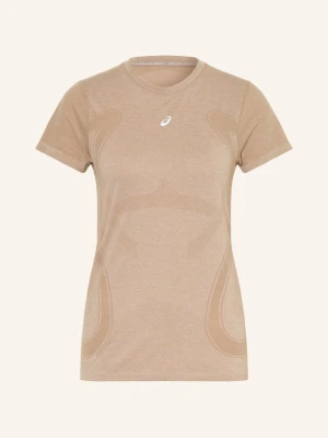 Asics Koszulka Do Biegania Road Seamless Ss beige