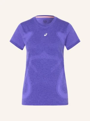 Asics Koszulka Do Biegania Road Seamless Ss blau