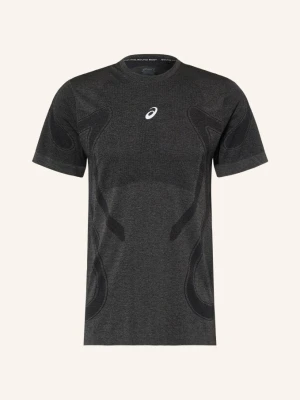 Asics Koszulka Do Biegania Road Seamless Ss schwarz CZARNY