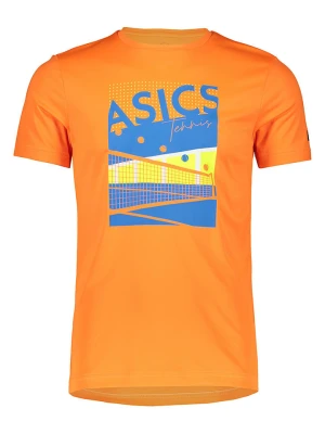 asics Koszulka funkcyjna w kolorze pomarańczowym rozmiar: M