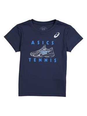 asics Koszulka sportowa w kolorze granatowym rozmiar: M