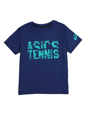 asics Koszulka sportowa w kolorze granatowym rozmiar: M