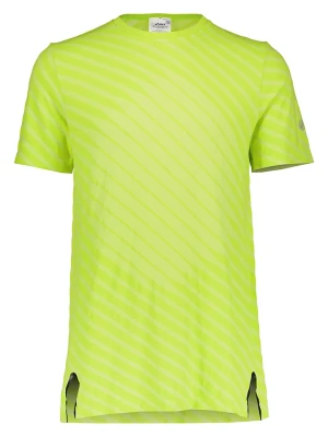 asics Koszulka sportowa w kolorze jaskrawozielonym rozmiar: L