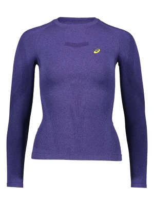 asics Koszulka w kolorze fioletowym do biegania rozmiar: L